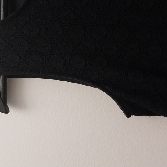 Tulle Sleeveless Midi party Lace Dress for Women sz Medium in Black - Picture 3 of 8